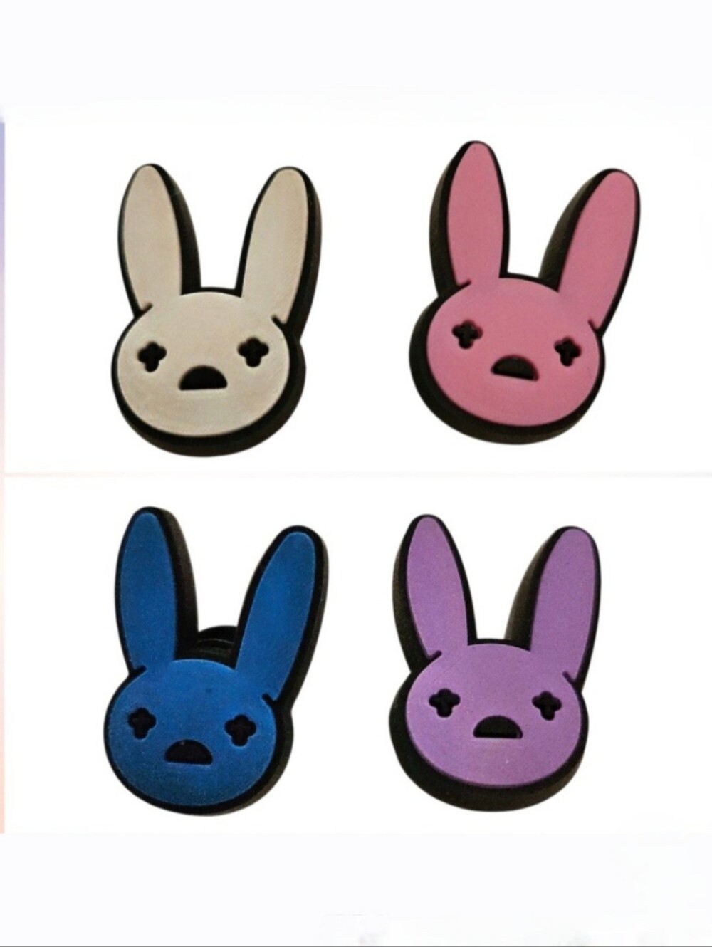 'Bad Bunny' Shoe Charms Bundle (Set Of 17 Pieces) - Multicolor - Picture 2 of 8